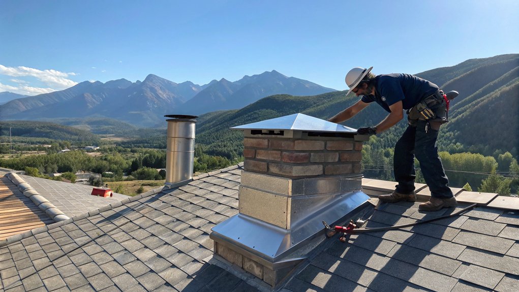 Chimney Cap Installation