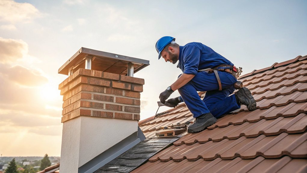 Chimney Flashing Repairs