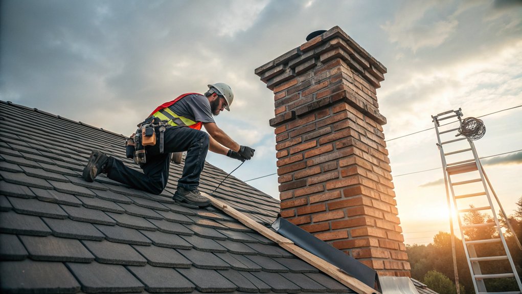 Chimney Flashing Repair Services