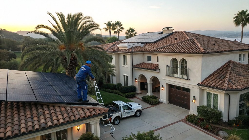 Solar Panel Roof Installations