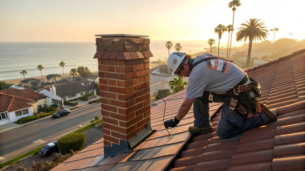 Chimney Flashing Repair