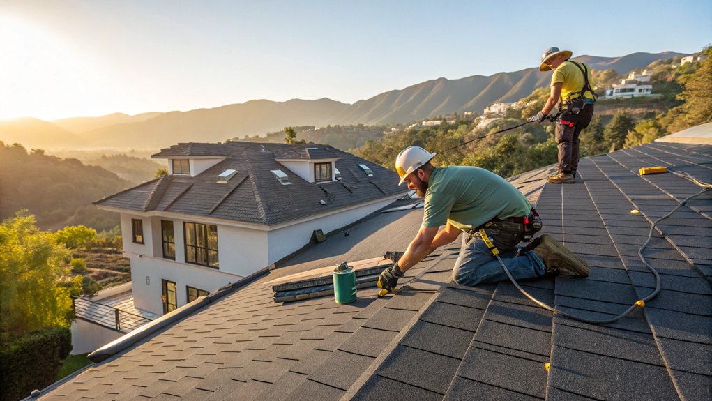 Roof Repair in Beverly Park