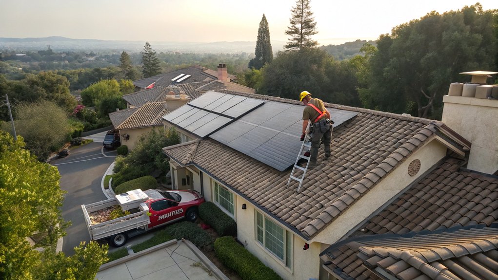 Solar Panel Roof Installations
