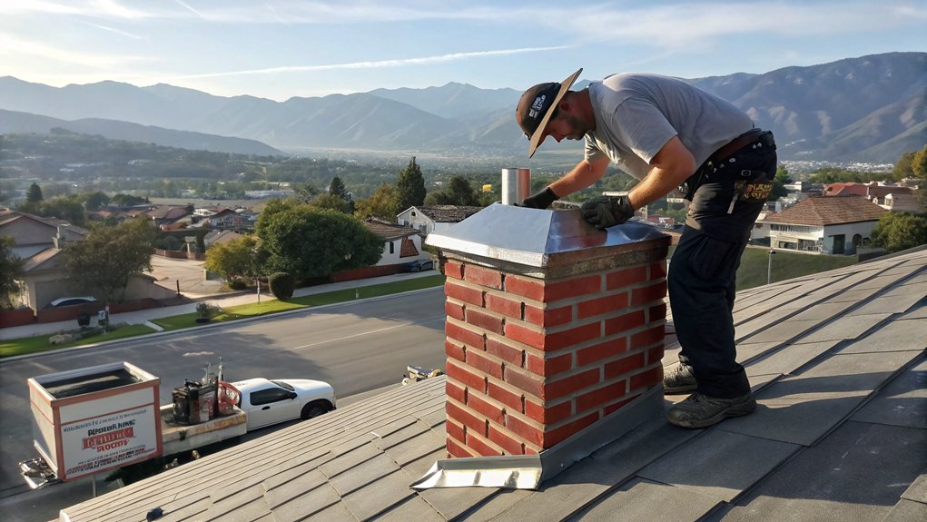 Chimney Flashing Repair