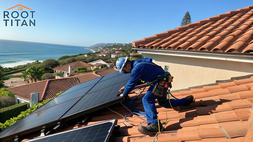 Solar Panel Roof Installations