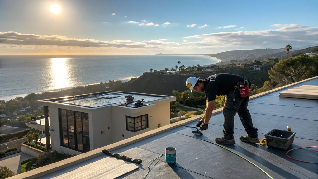Flat Roof Maintenance Service