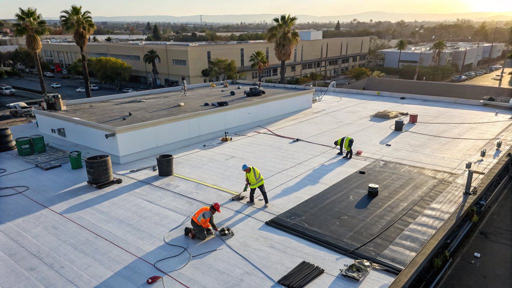 Flat Roof Installations