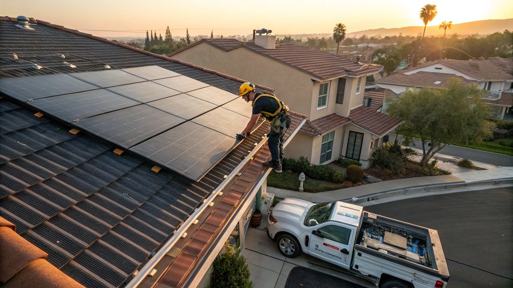 Solar Panel Roof Installations