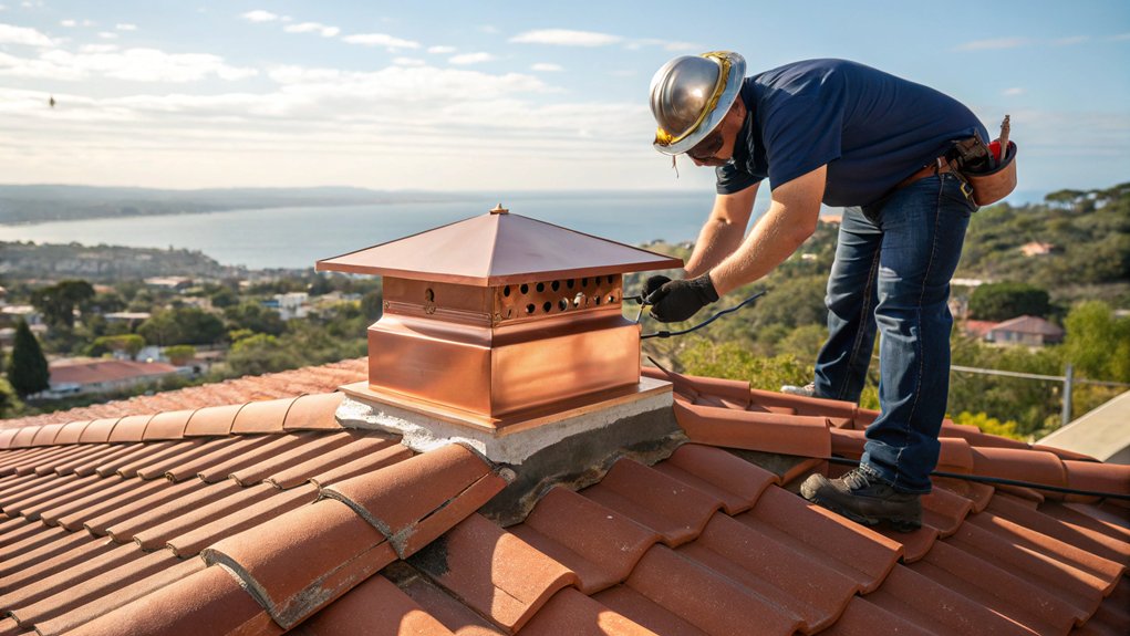 Chimney Cap Installation