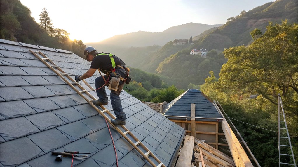 Slate Roof Installations