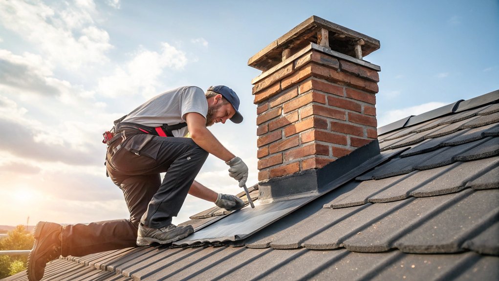 Chimney Flashing Repairs