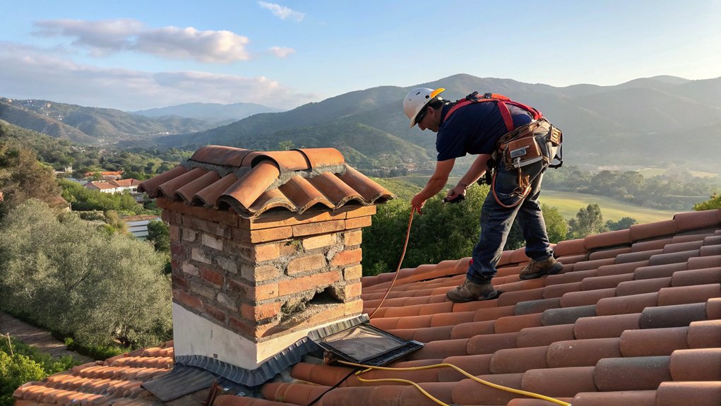 Chimney Flashing Repair