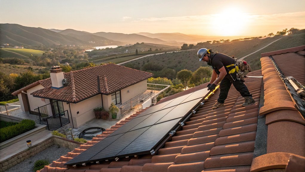 Solar Panel Roof Integration