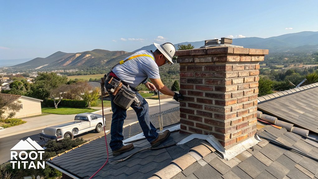 Chimney Flashing Repairs