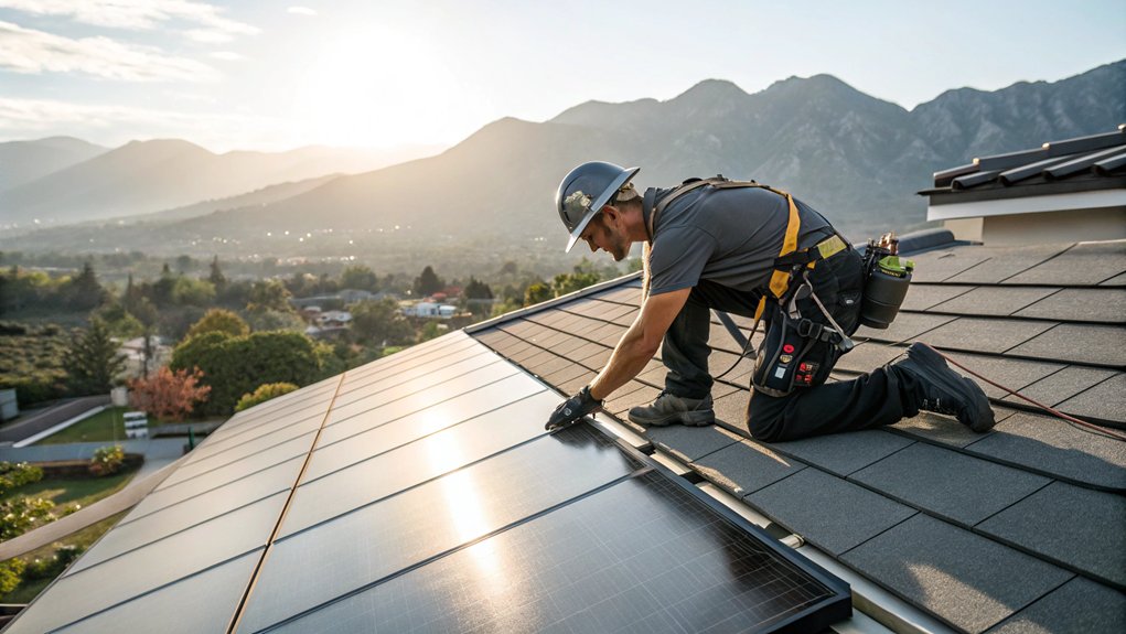 Solar Panel Roof Integration
