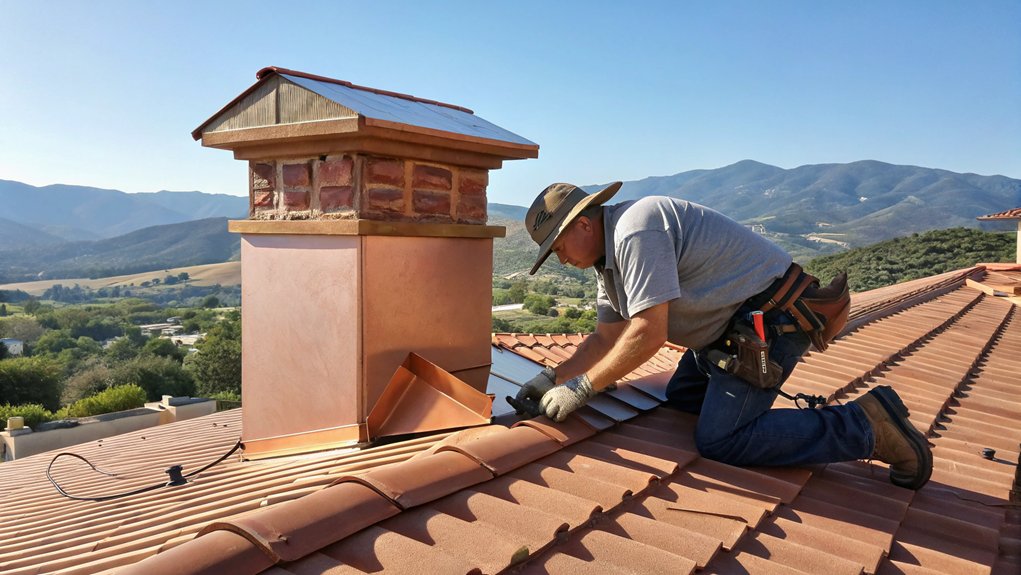 Chimney Flashing Repair Service