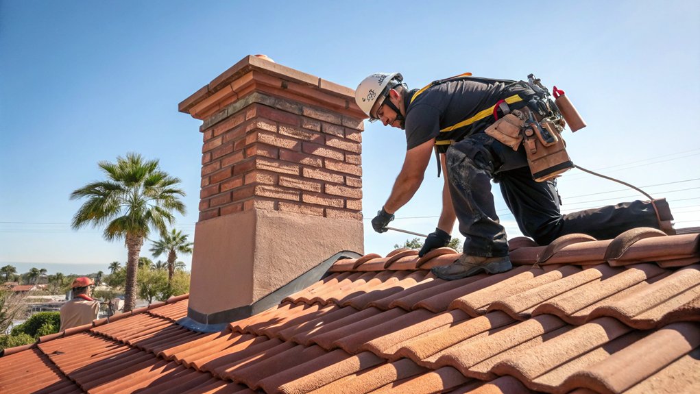 Chimney Flashing Repair Services