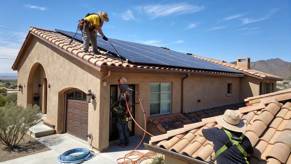 Solar Panel Roof Installations