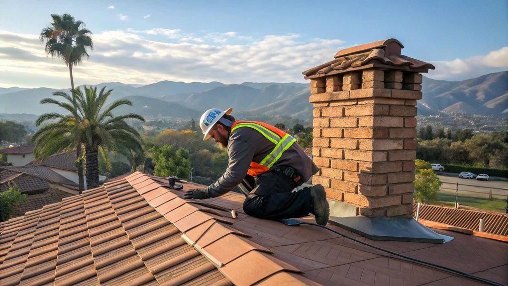 Chimney Flashing Repair