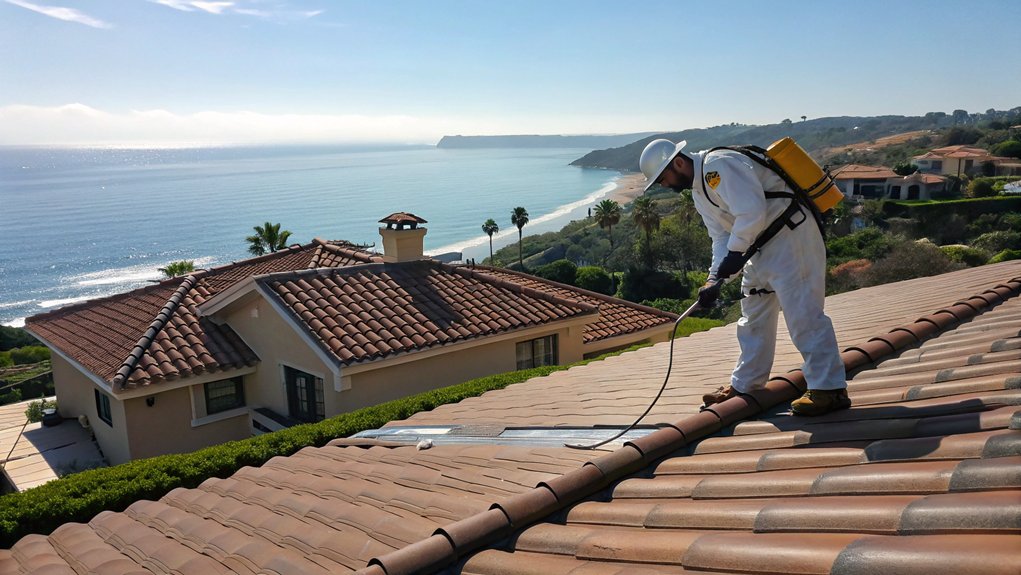 Custom Roof Coatings Installation