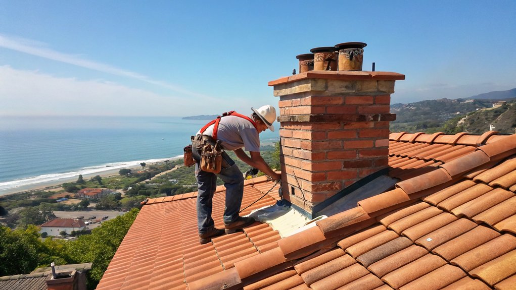 Chimney Flashing Repairs
