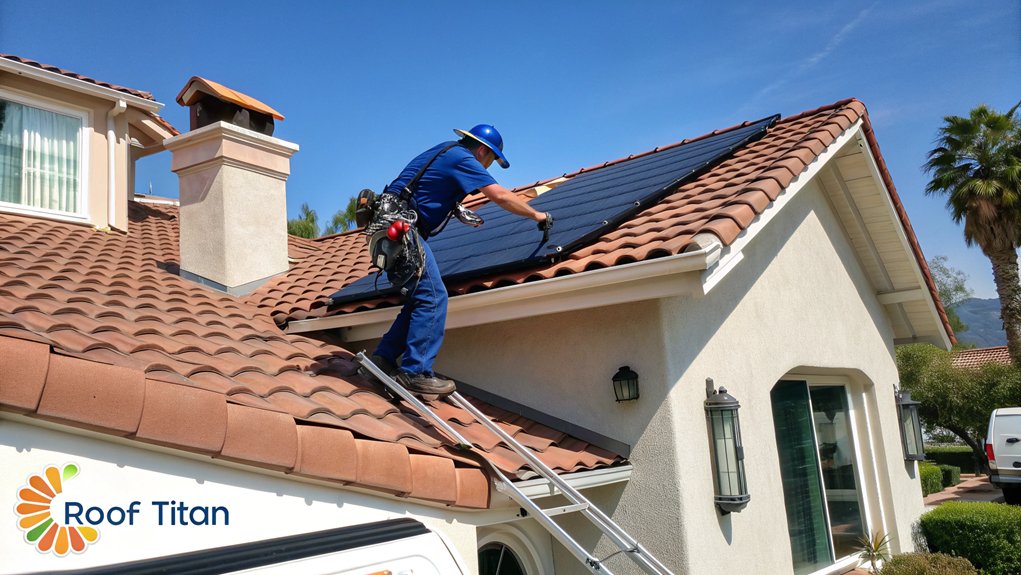 Solar Panel Roof Integration