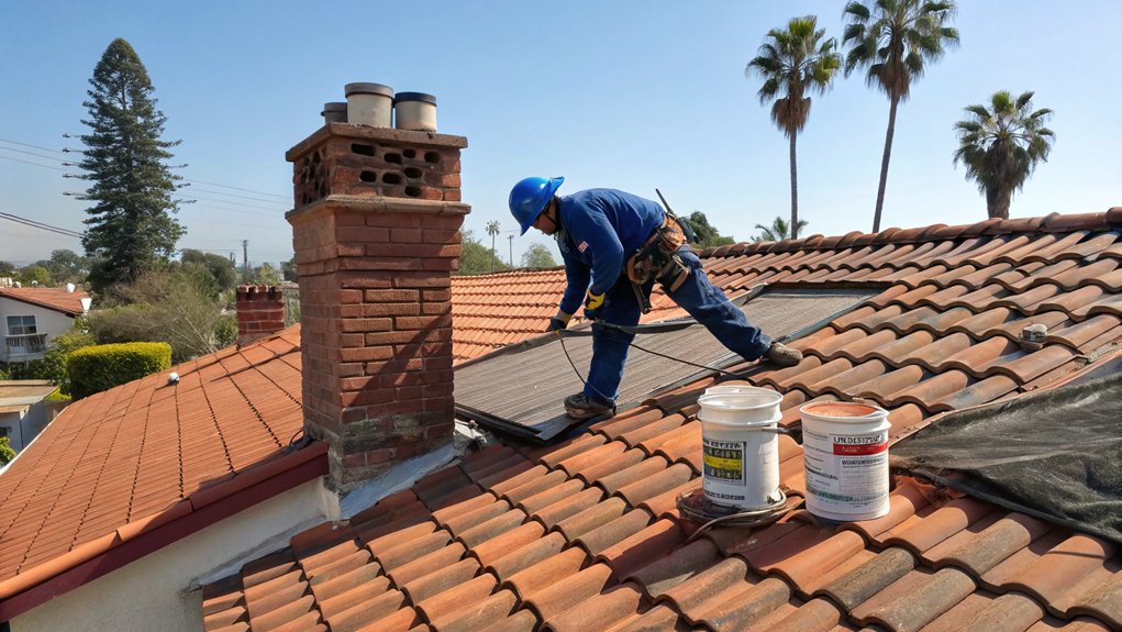 Chimney Flashing Repairs