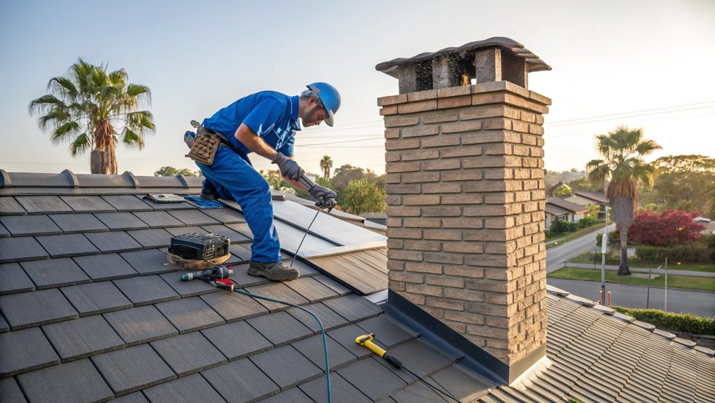 Chimney Flashing Repair