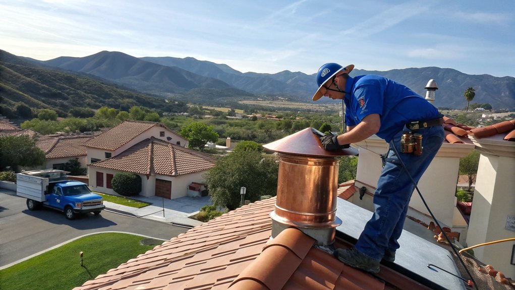 Chimney Cap Installation