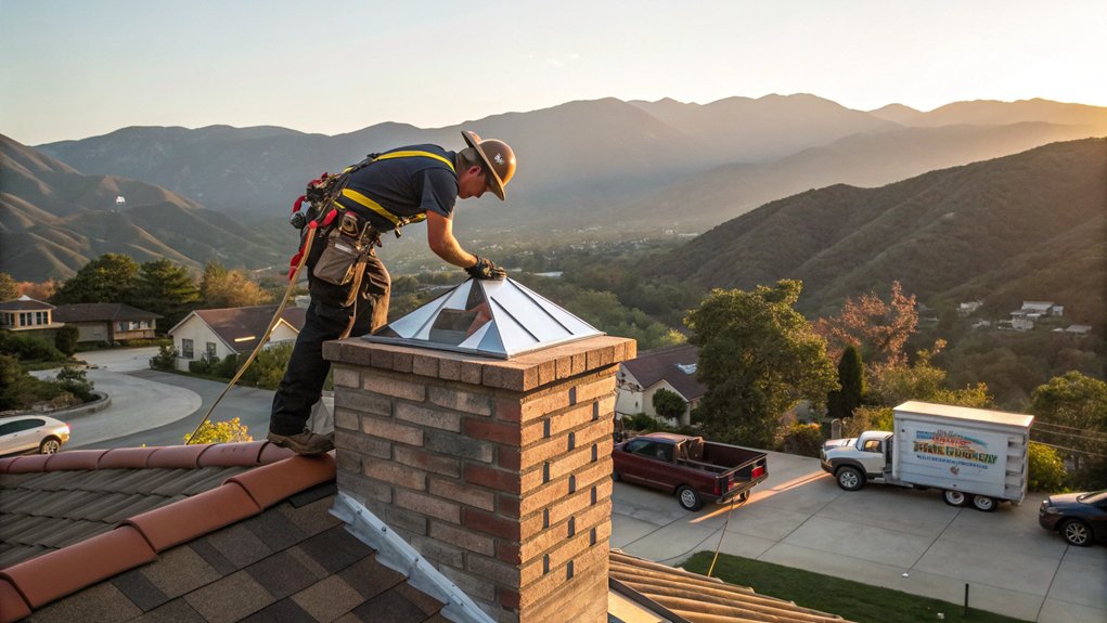 Chimney Cap Installation