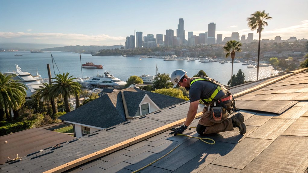 Roof Insulation Installation