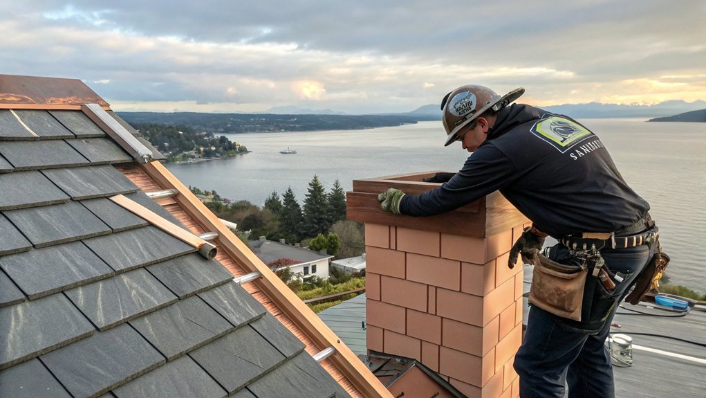 Chimney Flashing Repairs