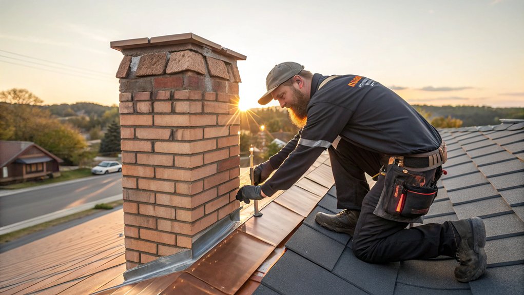 Chimney Flashing Repair Service