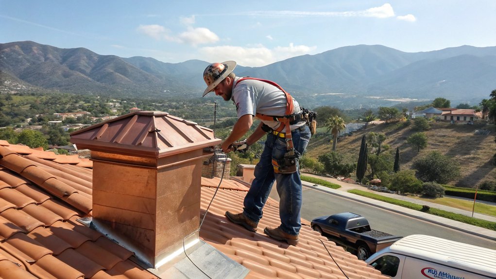 Chimney Cap Installation