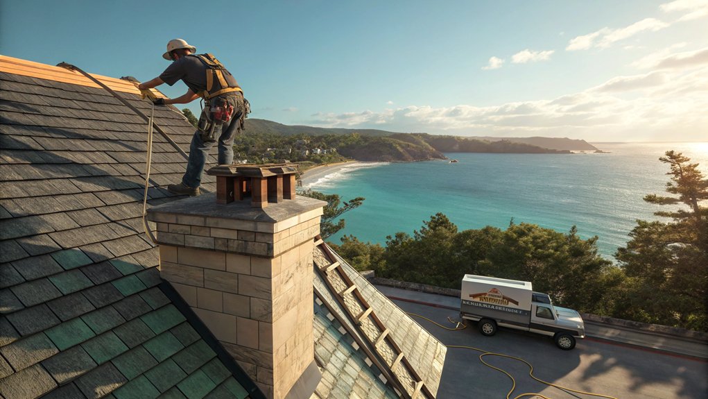 Chimney Flashing Repairs