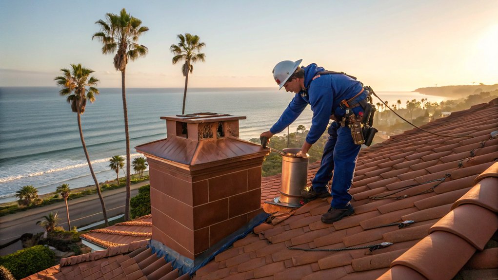 Chimney Cap Installation