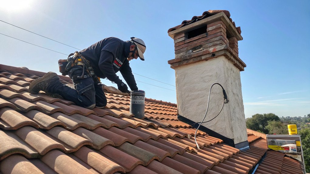 Chimney Flashing Repair