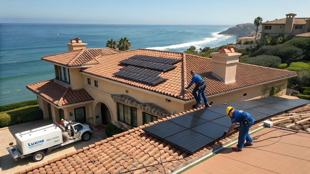 Solar Panel Roof Installations
