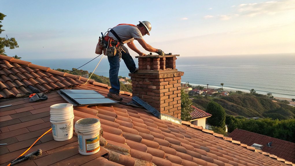 Chimney Flashing Repair