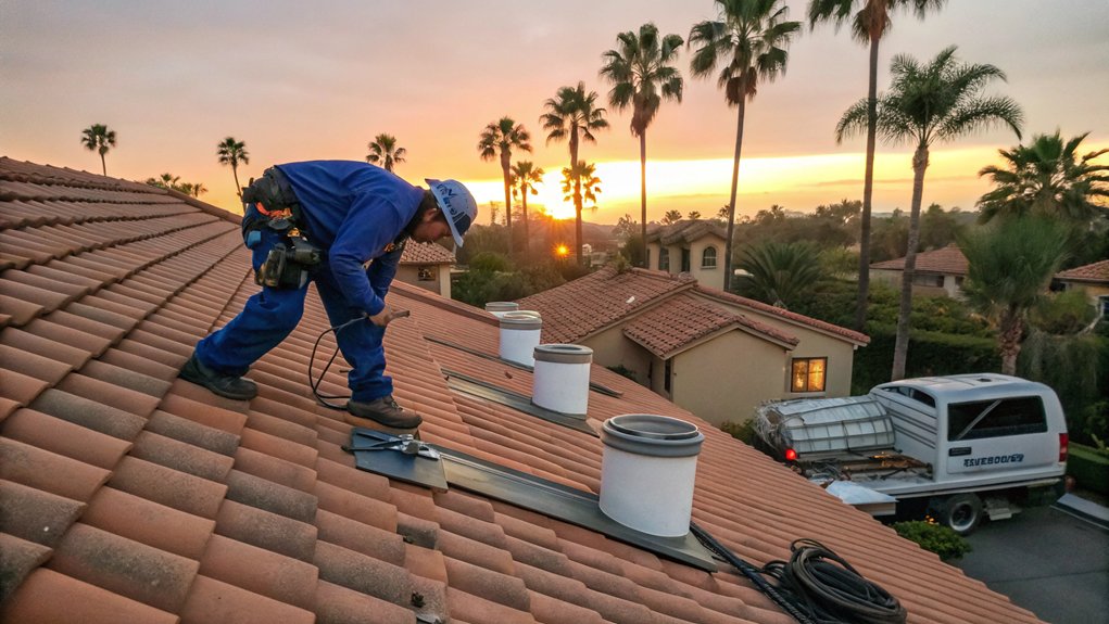 Roof Ventilation System Installation