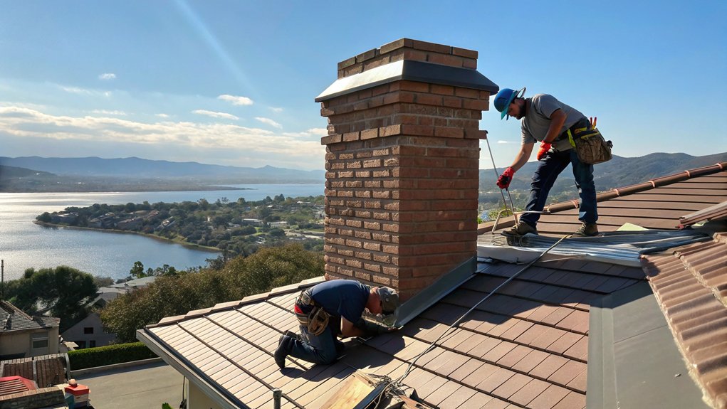 Chimney Flashing Repair