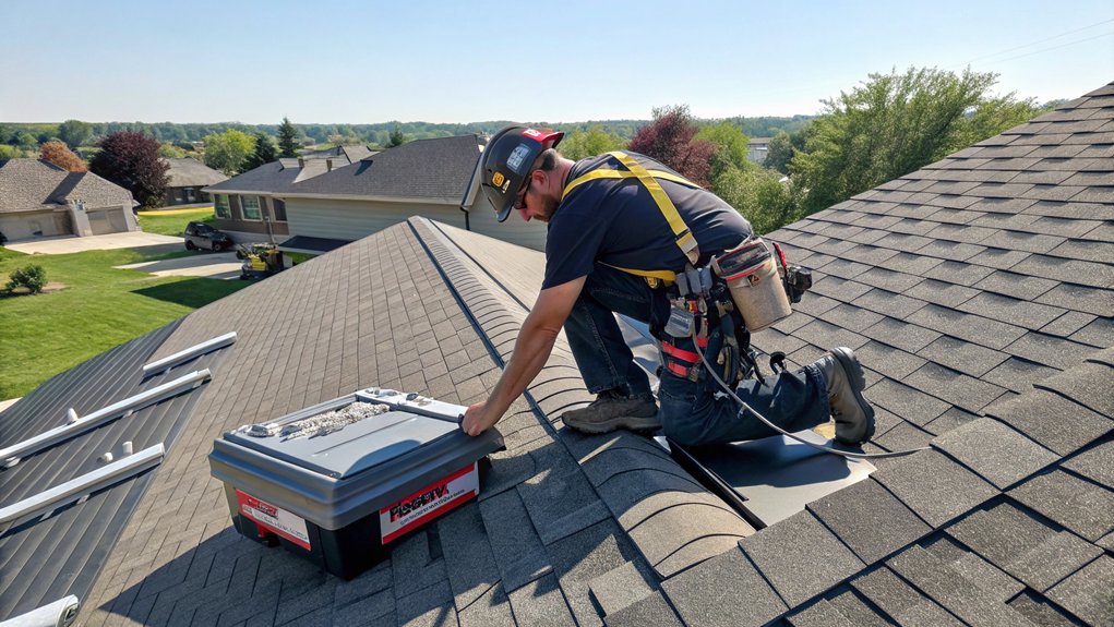 Roof Ventilation System Installation