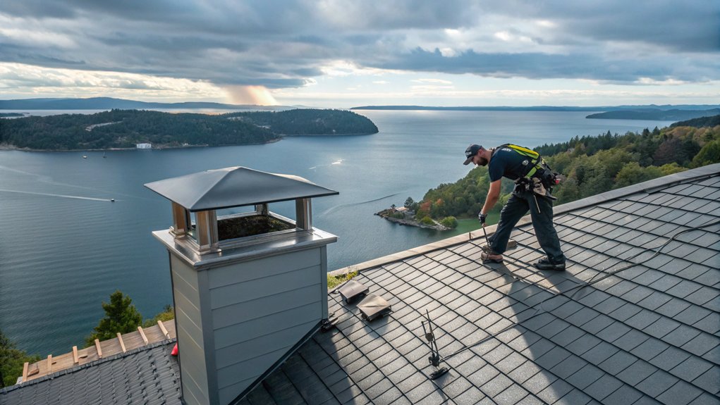 Chimney Cap Installation