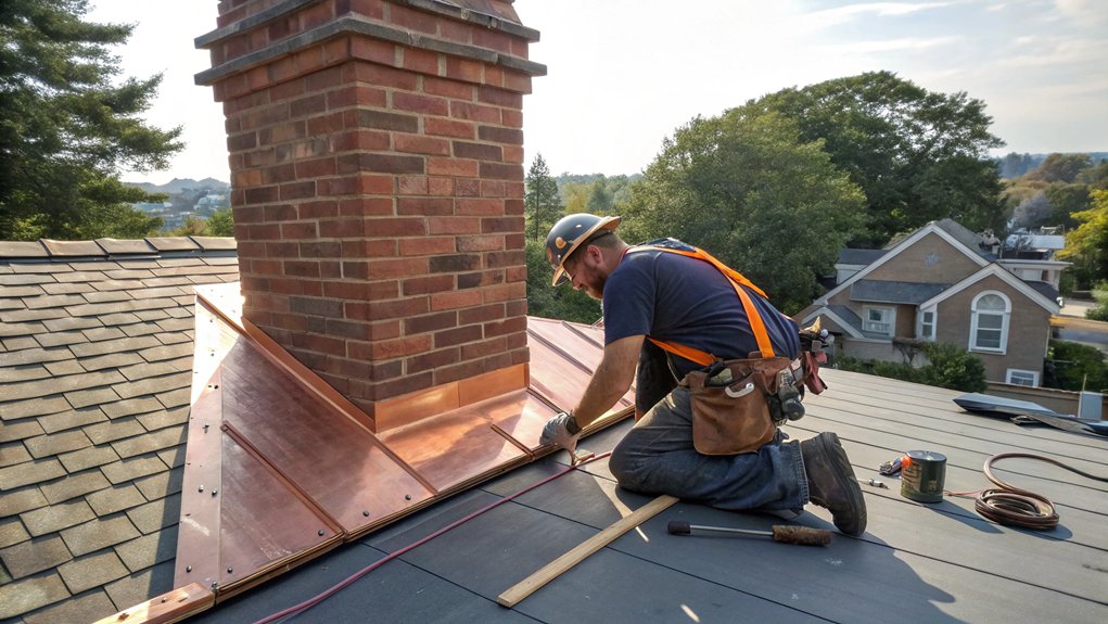 Chimney Flashing Repair