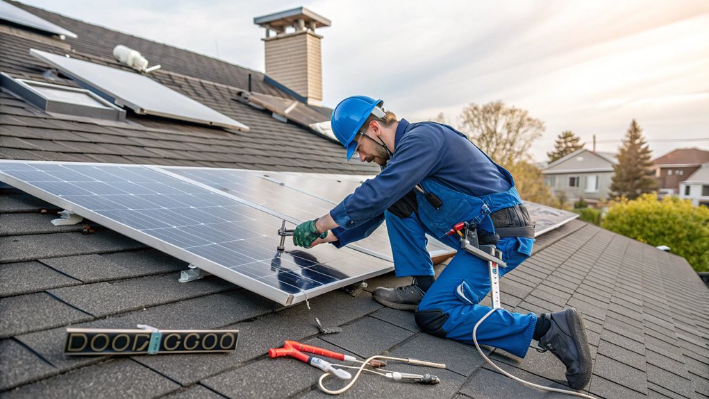 Solar Panel Roof Integration