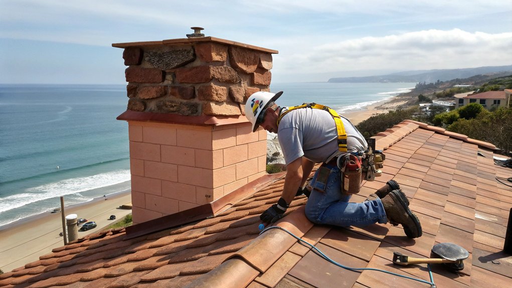 Chimney Flashing Repair
