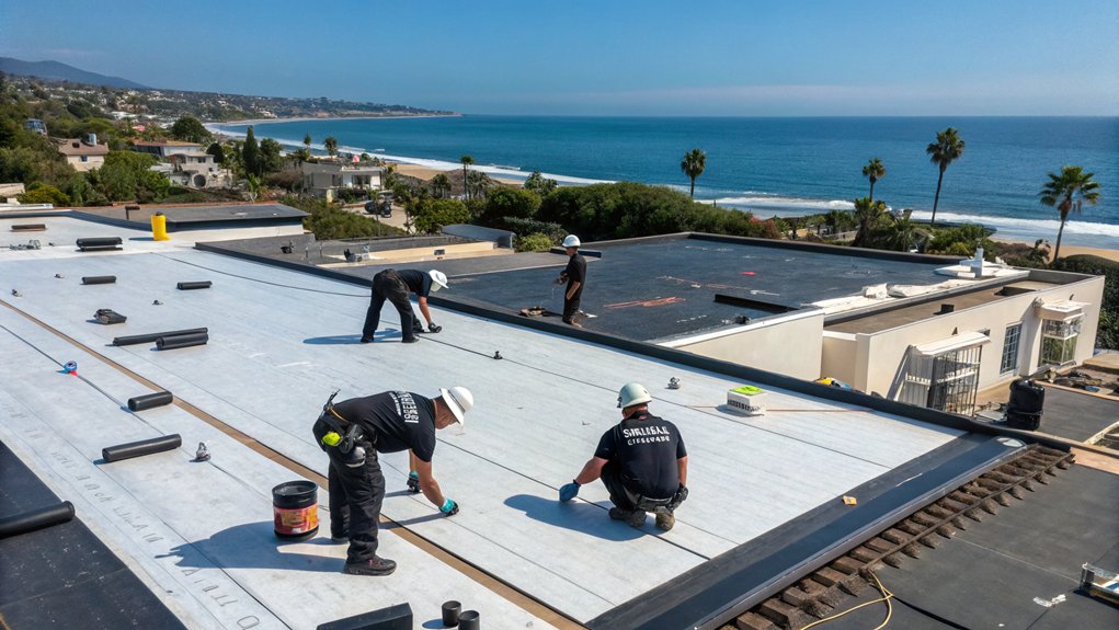 Flat Roof Installation