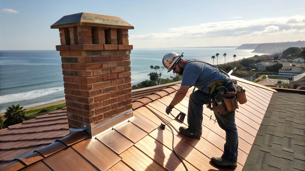 Chimney Flashing Repair