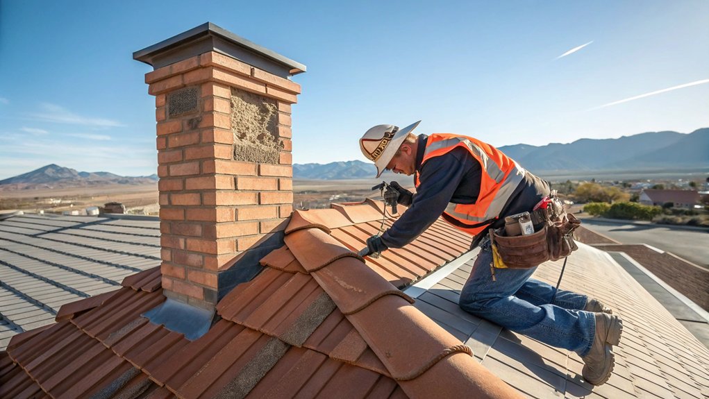 Chimney Flashing Repair