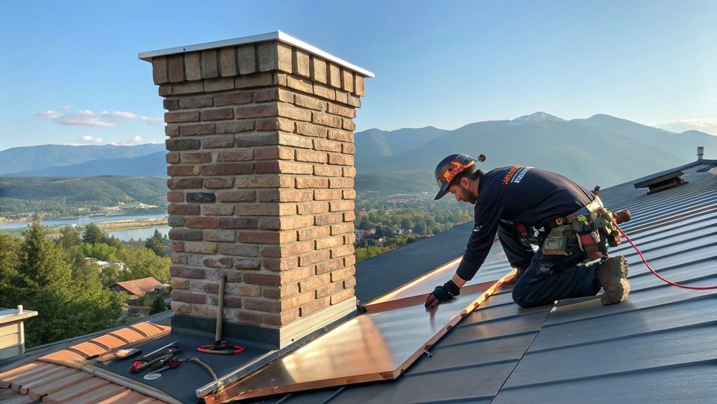 Chimney Flashing Repair Service